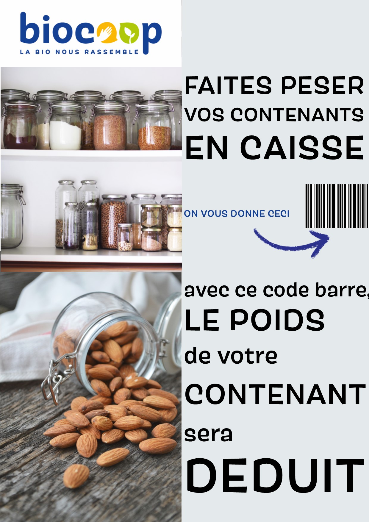 Réduisons ensemble les emballages et le gaspillage alimentaire ! Réduisons ensemble les emballages et le gaspillage alimentaire !